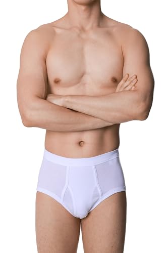 Men's Cotton brief 5-Pack(WHITE)2