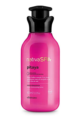 Nativa SPA by O Boticario Dragonfruit Body Lotion | Fragranced Skin Moisturizer with Purified Quinoa Drops, 13.5 oz. (400 ml)