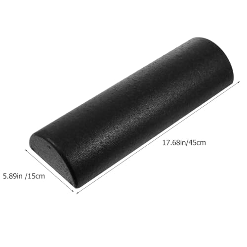 Rodillo de Yoga Semi-Circular VALICLUD, Rodillo de Espuma para Relajación Muscular y Entrenamiento del Equilibrio en Pilates y Ejercicio, Par de 45 cm para Estiramientos de Espalda, Piernas y Hombros miniatura 2