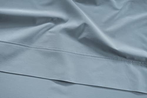 Lane Linen Queen Bed Sheets, 4 Pc Queen Size Bed Sheet Set, 450 Thread Count 100% Cotton Bed Sheets, Cooling Sheets Queen, Breathable Sheets Queen, Deep Pocket Queen Sheets - Forever Blue #TOP5