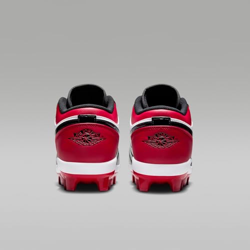 Jordan 1 Retro MCS Low Men's Baseball Cleats (Gym Red/White/Black) Size 9.5 - image 7