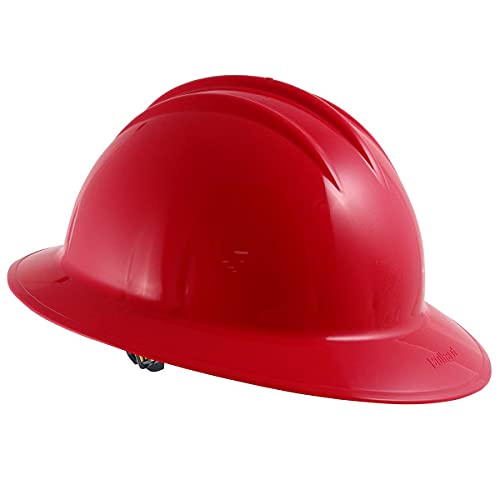 Bullard Model C33 Full Brim Hard Hat - Red #TOP17