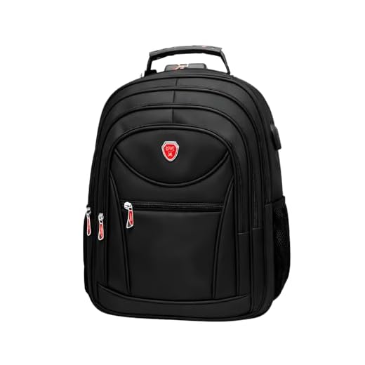 Mochila Masculina Reforçada Executiva Grande Mochila para Notebook Trabalho Viagem Escola Bolso Antifurto com Saídas USB/Fone Unissex