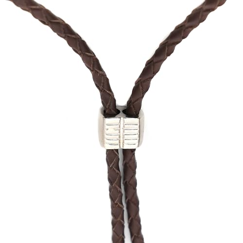 Suporte de Chapéu para Carro em Couro Trançado Marrom