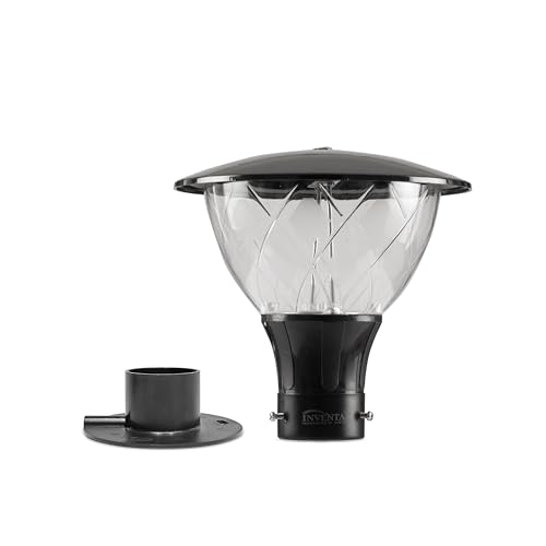Image of INVENTAA Polycarbonate LED Gate Light Gate|Outdoor Waterproof IP65,Unbreakable SS Finish|Pack of 1| Gate Lamp & Compound,LED Gate Lights for Outdoor|Waterproof Gate Lamps |1-Year Warranty