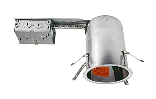 NICOR Lighting 4-Inch IC-Rated Line-Voltage Aluminum Airtight Remodel Housing (19005AR) by Nicor Lighting - Used condition - CA$15.10