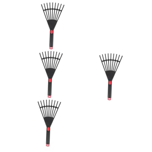 HOMSFOU Rastrello Con Strumento Per Giardinaggio Piccolo Rastrello Per e Erbacce Per Cortili e Giardiniere