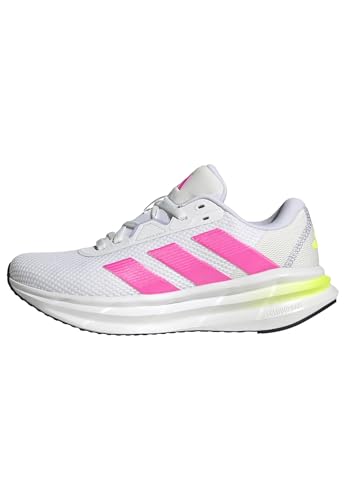{Zapatillas Tenis Nike Mujer Running Tenis adidas Galaxy 7 Running Shoes, Zapatillas Mujer, FTWR White Lucid Pink Lucid Lemon, 38 2/3 EU