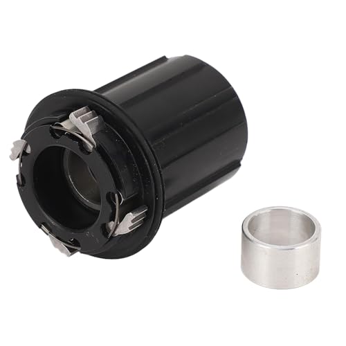 SUNGOOYUE 11 Speed Bike Freehub Body, Bike Freehub Body HG Flywheel 15mm Thru Axle 2 Bearing 108 Rings D046 4 Claw
