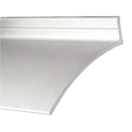 Door Drip Edge, Clear Anodized, 52 in. L