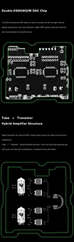 Image of XDUOO TA-22 DAC&Tube Balance Headphone Amplifier ES9038Q2M*2 USB DSD256 32Bit /384kHz HD Bluetooth DAC Amp