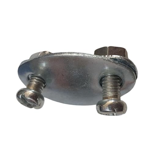 Fenteer 30x Mudguard Leg Fixing Plate,Brake Cable Regulator Clamp,Hardware,Fixing Clamp for Mountain Bike Power Bike