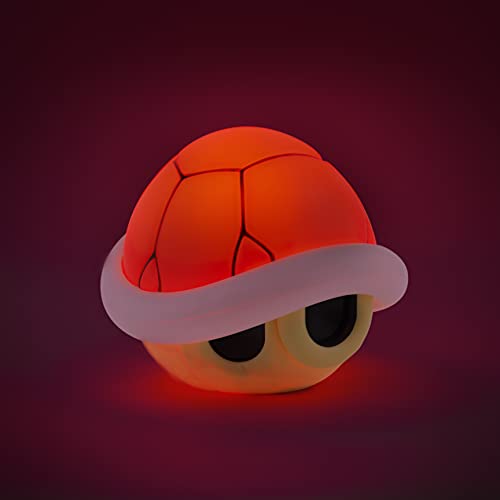 Super Mario Red Shell Light mit Sound | Gaming-Heimdekoration | Offiziell lizenzierte Nintendo-Waren