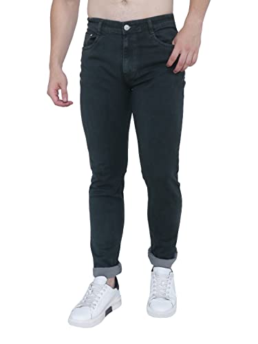 Image of Strechable Denim Regular Fit Mid Waist Light Weight Soft Feel Stretchable Denim Jeans Pant for Men