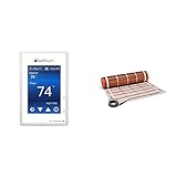 SunTouch Command Touchscreen Programmable Thermostat [universal] Model 500850 + SunTouch TapeMat Electric Under Floor Heating Mat