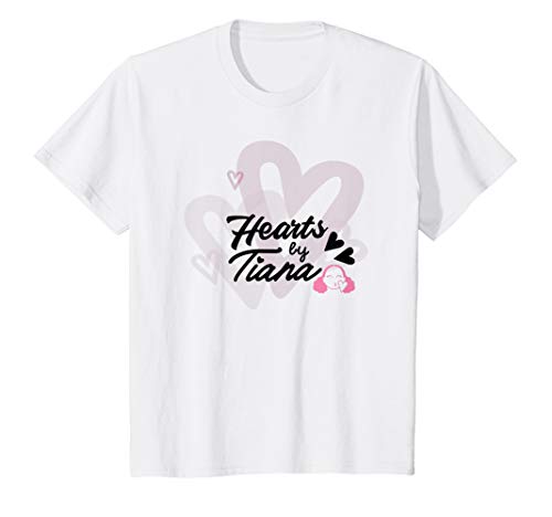 Kids Official Hearts By Tiana T-Shirt (white)