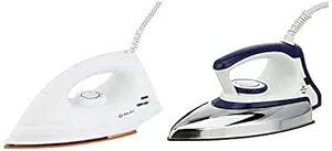 Bajaj DX 7 1000-Watt Dry Iron + Bajaj Majesty DX 11 1000-Watt Dry Iron (Blue/White)