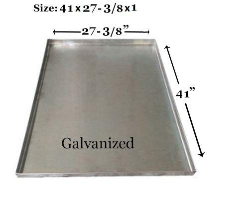 Pinnacle Systems Replacement Tray for Dog Crate – Chew-Proof and Crack-Proof Metal Pan