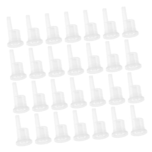 Homoyoyo Lot de 100 Bouchons Compte-gouttes Aluminium 18 Dents pour Flacons D’huiles Essentielles 5-100 Ml, Bouchons D’étanchéité Précis pour Dosage, Usage Personnel et Fabrication Maison