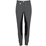 [page_title]-Pikeur Reithose Lugana Kontrast Größe: 40 Farbe: 8277 anthrazit
