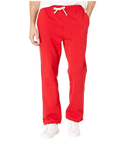 POLO RALPH LAUREN Men's Fleece Pants, RL 2000 Red, M