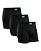 Produktbild DANISH ENDURANCE Boxershorts aus Bio-Baumwolle (Schwarz - 3 Pack, X-Large)