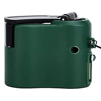 Zerodis USB Handkurbel Ladegerät, Handy Notstromquelle 5V Tragbares Ladegerät Mechanische Energie in Elektrische Energie