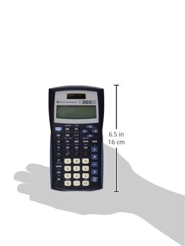 Texas Instruments Ti-30X Iis 2-Line Scientific Calculator, Black With Blue Accents 2 Pack #TOP4