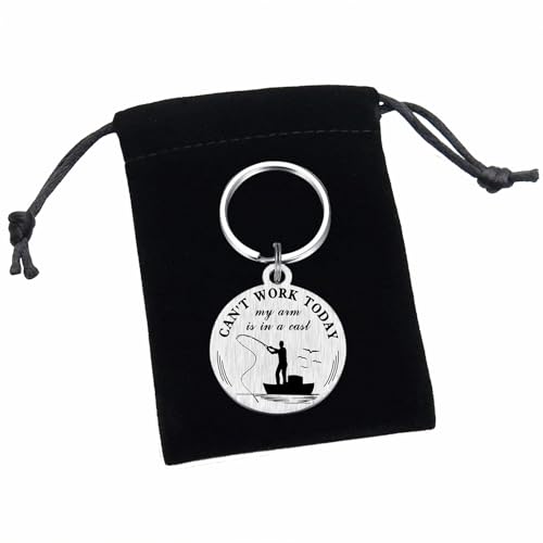 Porte-clés de pêcheur en acier robuste : un design Yobent soigné