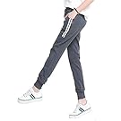 Barifall 女士 运动衫 下 侧线裤 运动服 运动裤 休闲 带瑜伽裤口袋 美腿