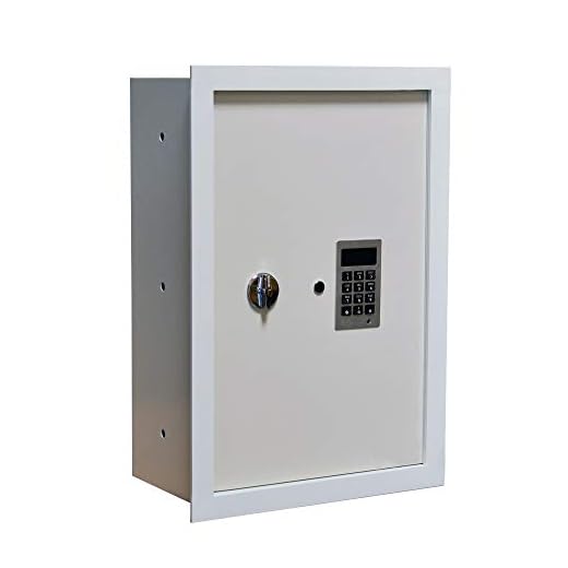Mamba Vault Fire Resistant Wall Safe 8" Deep with Easy to Program Electronic Digital Lock