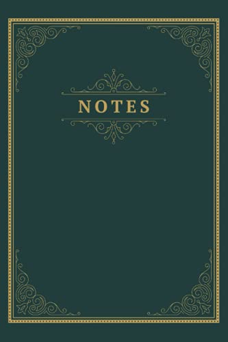 Vintage notebook: line paper journal or diary with 150 pages, Size 6