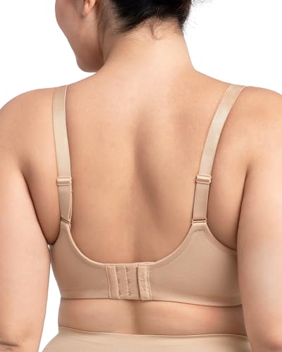 Image of HSIA Minimizer Bras for Women Large Bust Full Coverage Lace Plus Size Bra - Mermaid Scales