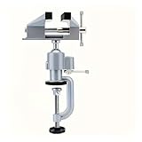 MGMYVDDGVW 360° Rotating Aluminum Alloy Table Vise - Universal Small Table Vise for All Your Projects