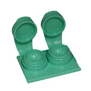 Miniatura 4 de Estuches planos para lentes de contacto con tapa plegable, surtidos (paquete de 100 unidades)