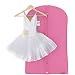 Hangerworld Housse Vêtements Enfants Rose - Protection Penderie 96.5x50cm