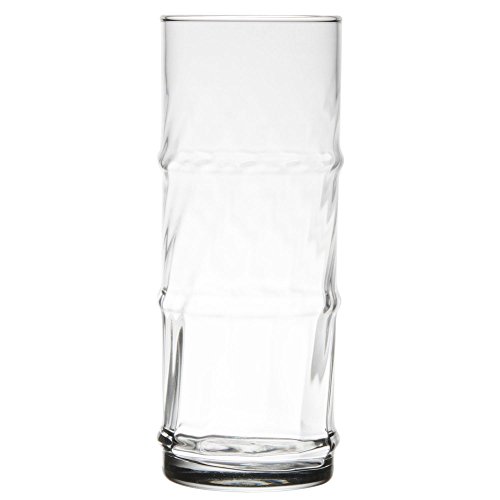 Libbey 32802 Bamboo 16 oz Specialty Cooler Glass, Set of 6 w/Bonus FDL Picks
