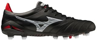 Mizuno Morelia Neo IV Made in Japan KL Soccer Shoe | K Leather Soccer Boot | Black/White | US Men's 9