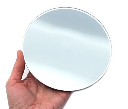 EISCO Convex Optical Mirror - Glass, 5.9" (150mm) Dia. 300mm Focal Length