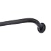 Sun Zero Wrap Around Curtain Rod 48-86" Black