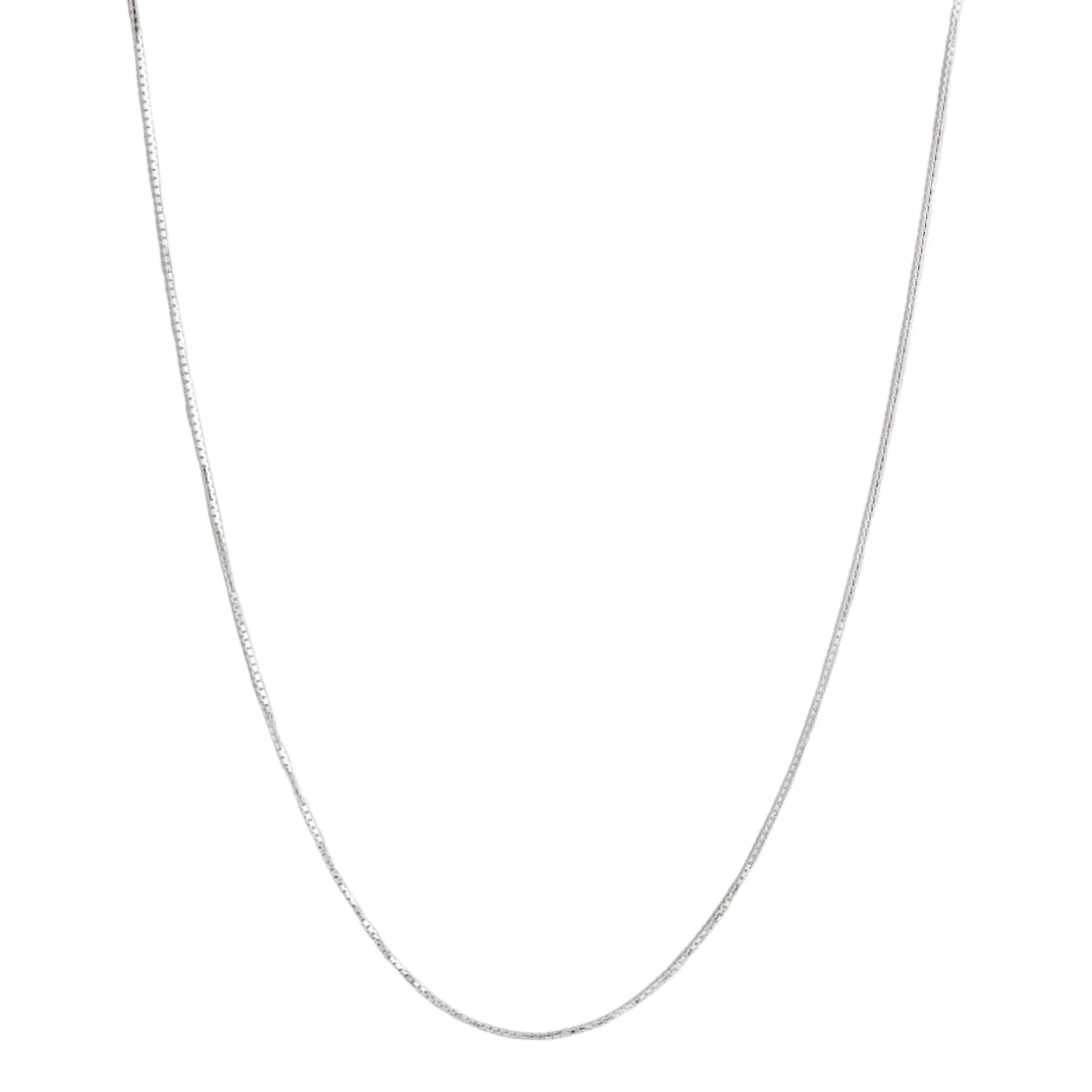 ZAVYA 925 Sterling Silver Designer Sleek Rhodium Plated Adjustable Chain Necklace | Gift for Women & Girls | With Certificate of Authenticity & 925 Hallmark (B09TTZBGVL) Amazon Price History, Amazon Price Tracker