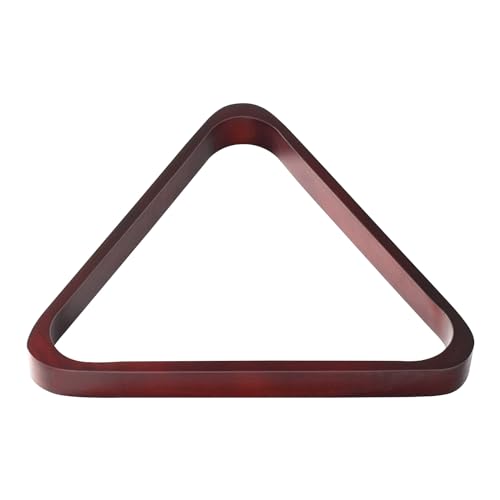 MoyanSuper Solid Wood Pool Ball Triangle Rack, Pool Table Ball Holder Positioning Rack,2-1/4\" Pool Ball Rack (Burgundy Triangle & Diamond Rack) - Thumbnail 7