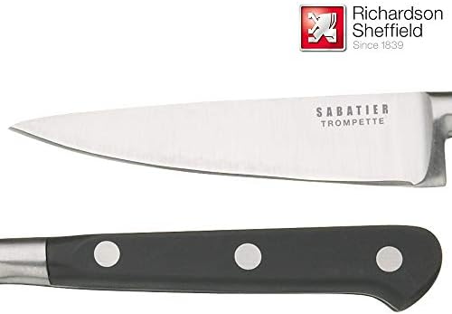 Richardson Sheffield R08000P100117 Sabatier Trompette Paring Knife, Silver