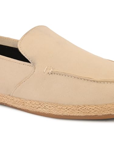 Image of Prolific Men's Suede Causal Loafer Shoes | Espadrilles | Lighweight Slip-On's | Soft Cushioned Insole | Stylish & Comfortable | Lightweight Shoes for Men, Designed for All Seasons