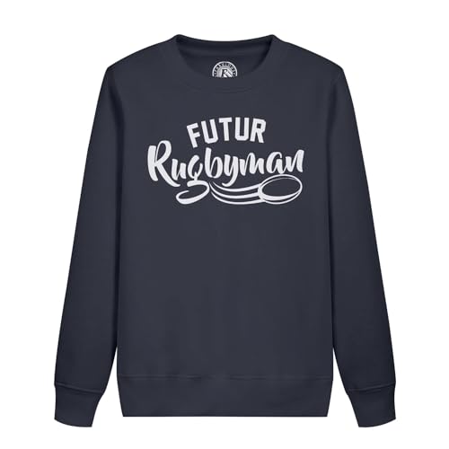 Sweatshirt enfant futur rugbyman idée cadeau anniversaire pour petit passionné