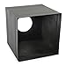 AuldHome Design Galvanized Tissue Box Cover; Square Distressed Farmhouse Vintage Style Decor Tissue Holder