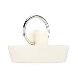 Danco 1-3/8-Inch Rubber DrainStopper, White, Carded, 80226