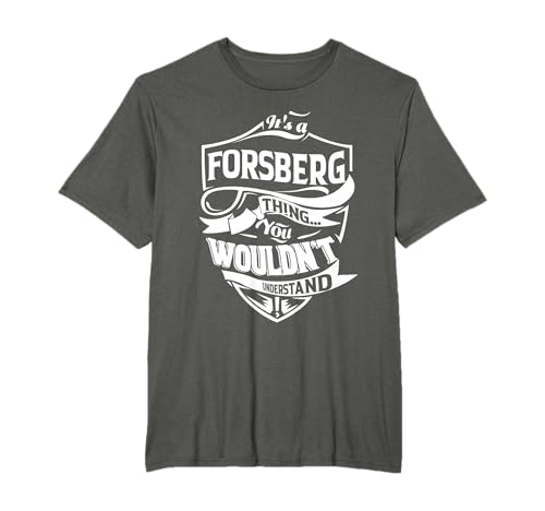 Es ist ein Forsberg Thing Geschenke T-Shirt für 17,49 EUR (-20%) statt 24,99 EUR bei amazon.de Bild: Es ist ein Forsberg Thing Geschenke T-Shirt für 17,49 EUR (-20%) statt 24,99 EUR bei amazon.de
