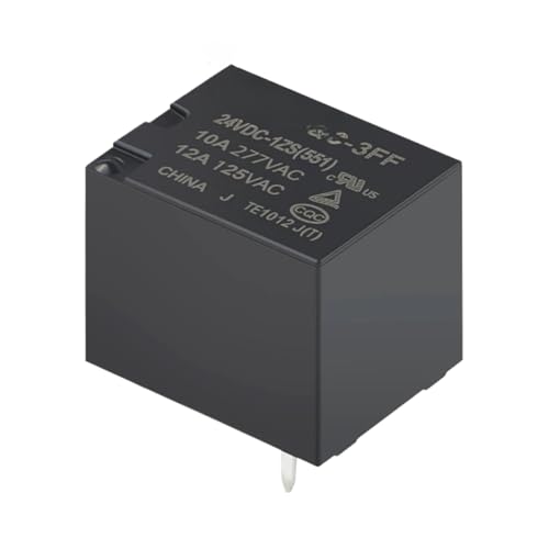 Relais à broches 24VDC 12V 10A mini commutateur 3FF-012-1ZS carte PCB
