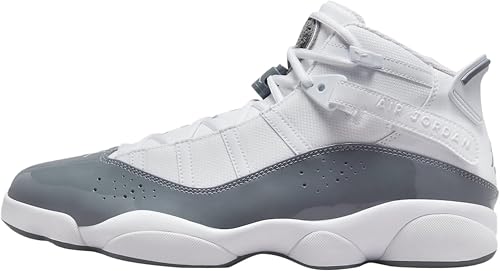 NIKE Jordan Air 6 Ringe White-Cool-Grey-White, 11,5